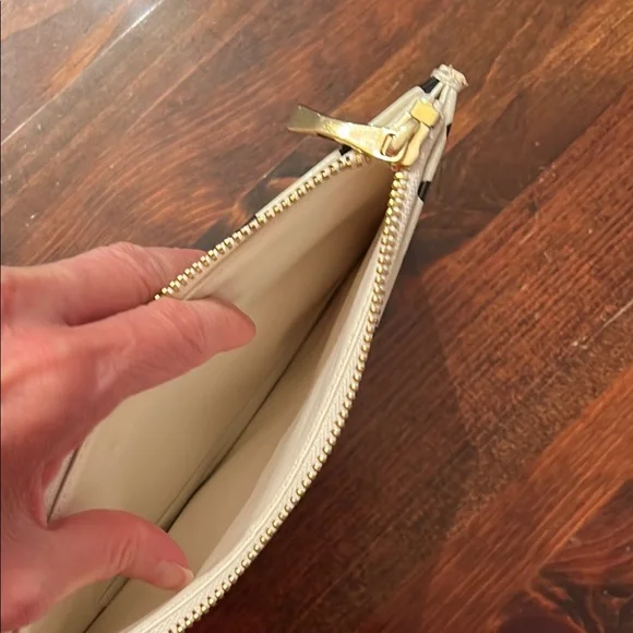 Kate Spade Cream and Black Polka Dot Pencil Pouch - Picture 12 of 14